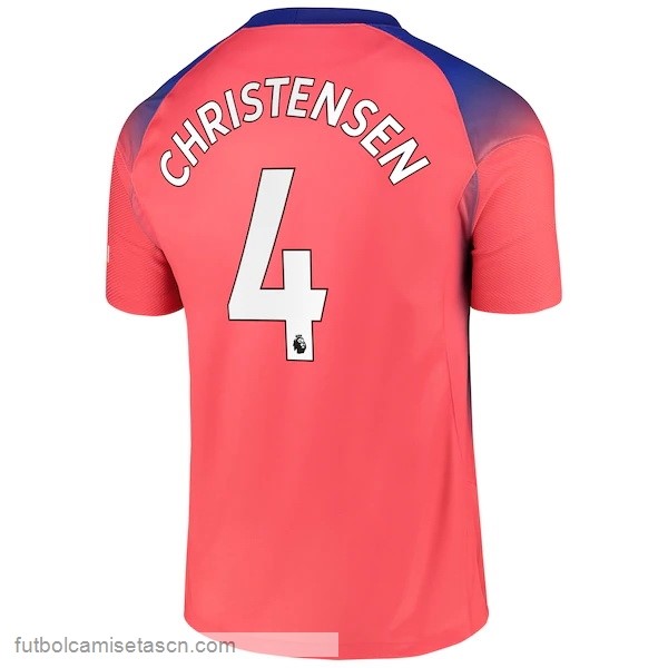 Camiseta Chelsea NO.4 Christensen 3ª 2020/21 Naranja